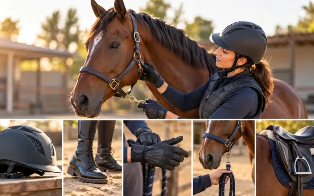 Equipement de securite cheval