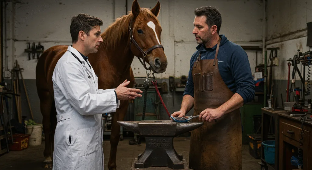vétérinaire fourbure cheval