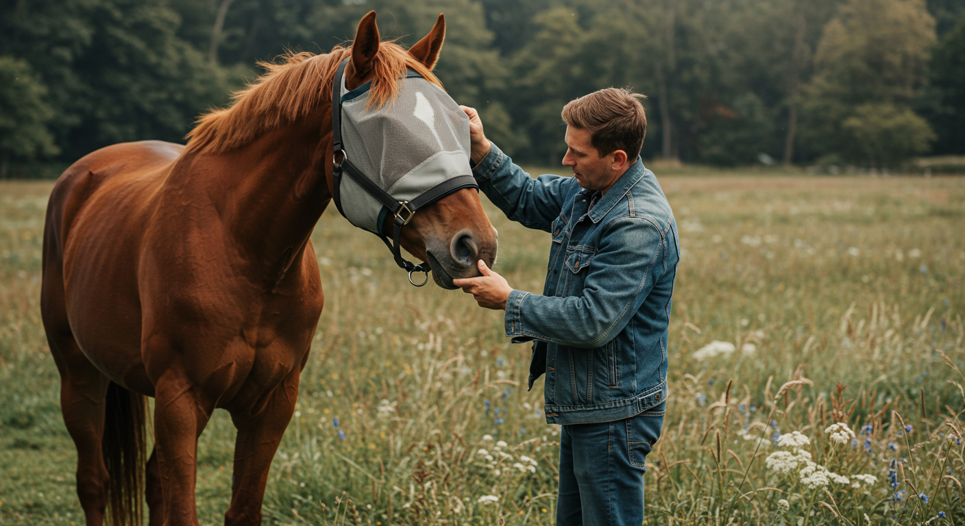 Masque anti-mouche cheval : guide complet pour protéger efficacement votre cheval 2 choisir masque anti-mouche