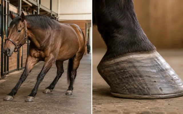 fourbure aigue chronique cheval comparaison