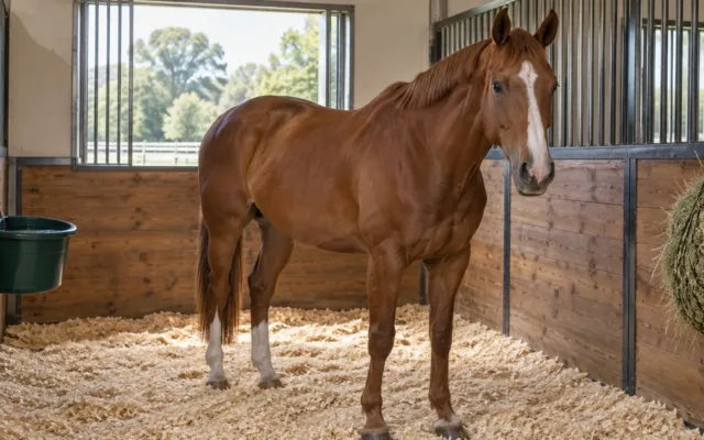 hygiene ecurie cheval litiere propre