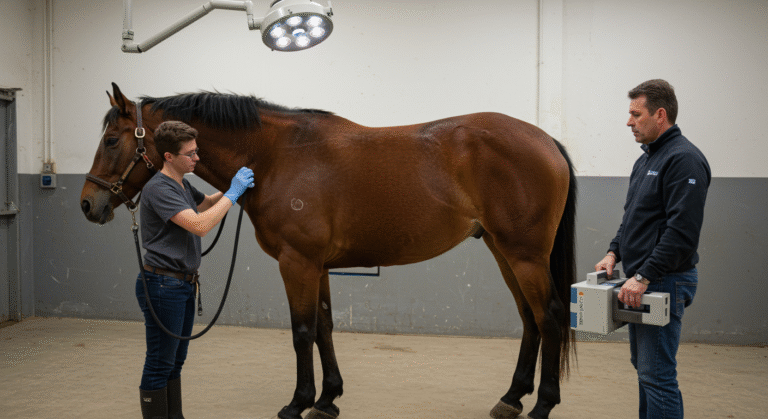 Diagnostic de la fourbure chez le cheval