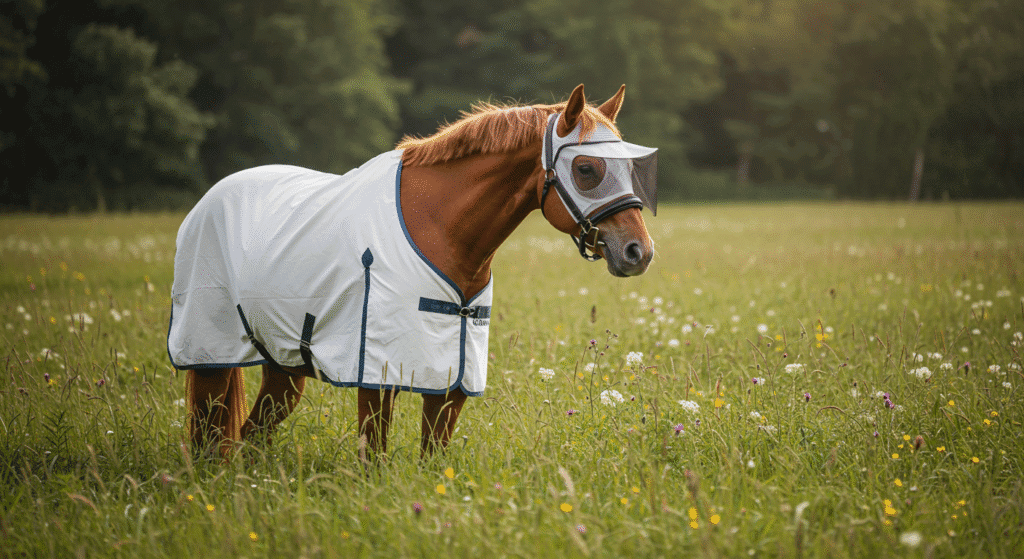 dermite estivale cheval