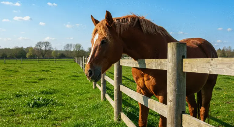 cheval qui se gratte mur comportement anormal
