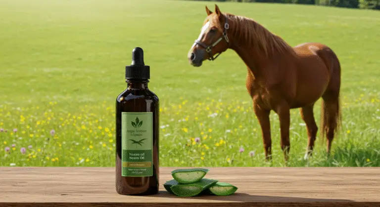 traitement naturel dermite cheval
