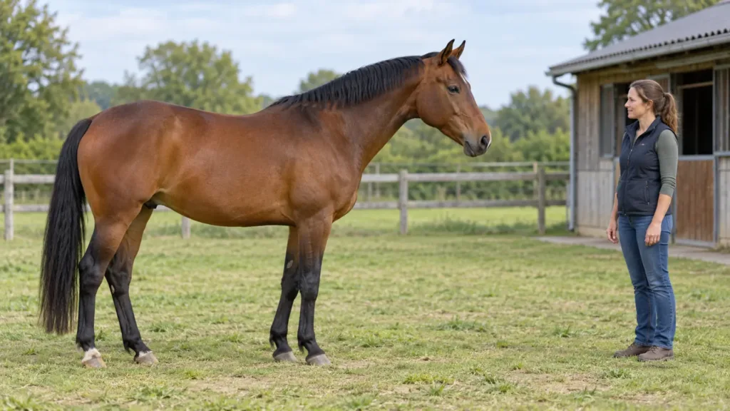 Confiance avec son cheval : 7 clés pour plus de sécurité 3 Observation du comportement et du langage corporel du cheval avant manipulation