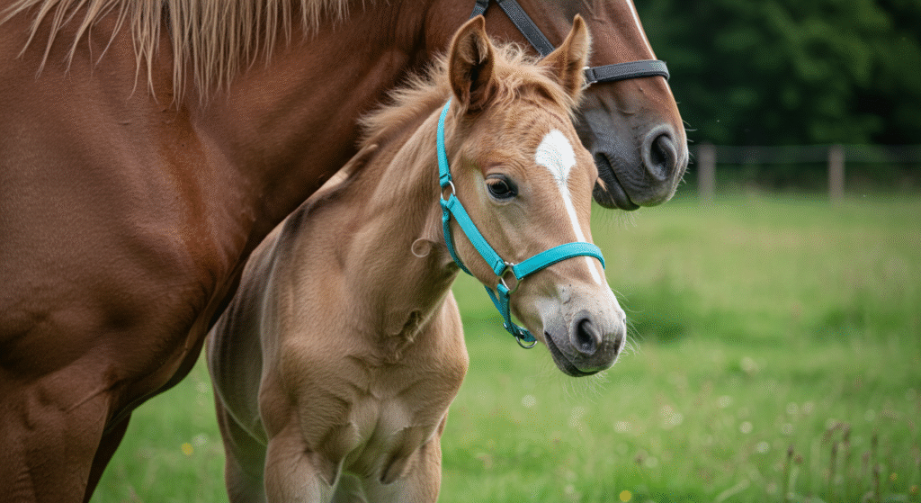 Licol pour Cheval : Guide Complet des 10 Types pour un Équipement Idéal 4 licol poulain