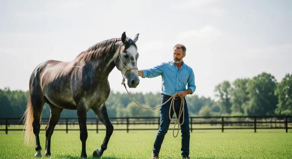 Licol pour Cheval : Guide Complet des 10 Types pour un Équipement Idéal 3 licol éthologique