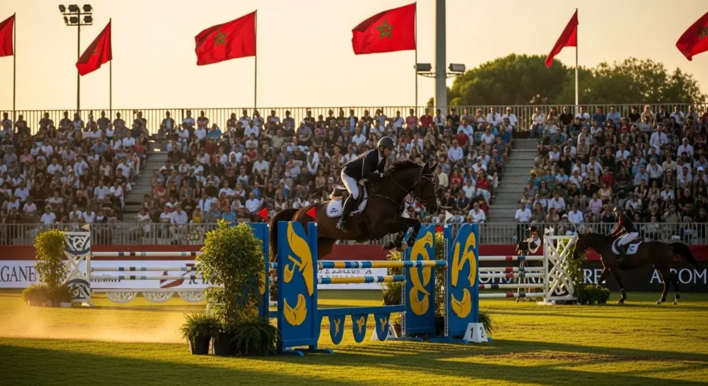 Morocco Royal Tour 2025 : Le Maroc accueille l’élite mondiale du saut d’obstacles 1 Morocco Royal Tour 2025