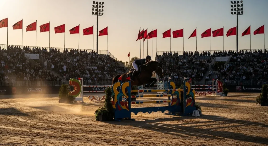 Morocco Royal Tour 2025 : Le Maroc accueille l’élite mondiale du saut d’obstacles 2 Morocco Royal Tour 2025