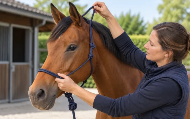 tuto licol cheval